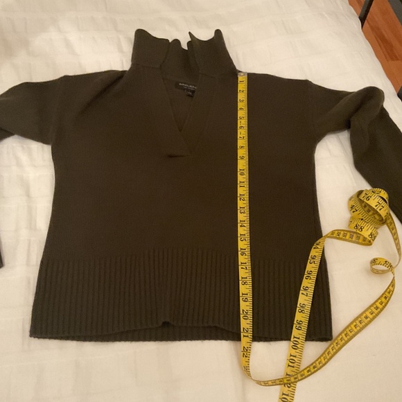 Banana Republic cashmere Johnny collar sweater xxs - Picture 8 of 8